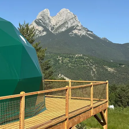 Wecamp Pedraforca Hotel Saldés Exterior photo